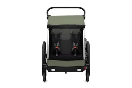 interior and seats for one or two children in Thule Courier