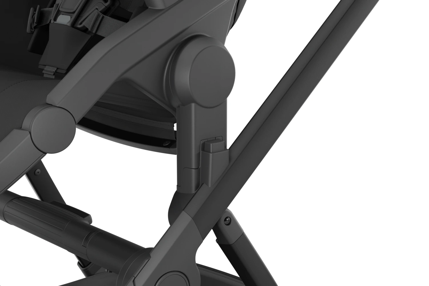 Easy attaching and detaching of Thule Charm 2-in-1 components