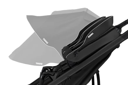 Weather protection with Thule Urban Glide reversible seat