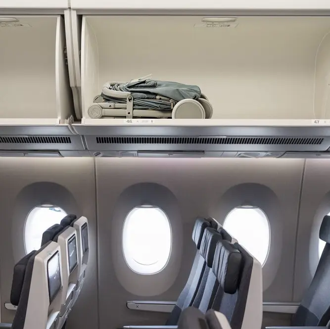 Elodie Mondo stroller folded to carry-on size