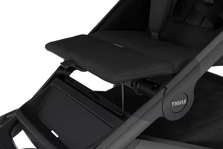 Adjustable backrest in Thule Urban Glide stroller
