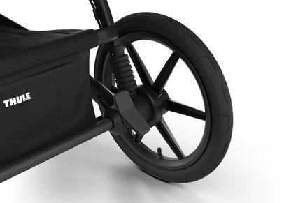 Suspension and air-filled tires Thule Urban Glide
