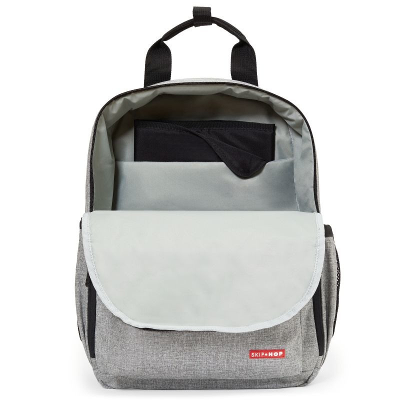 Skip Hop Duo Backpack Grey Melange, Scandinavian Baby