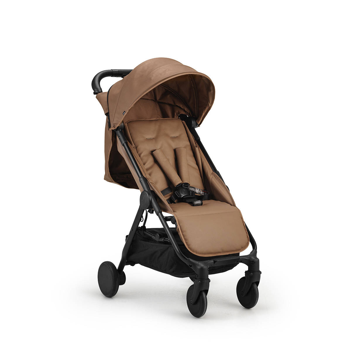 brown stroller set