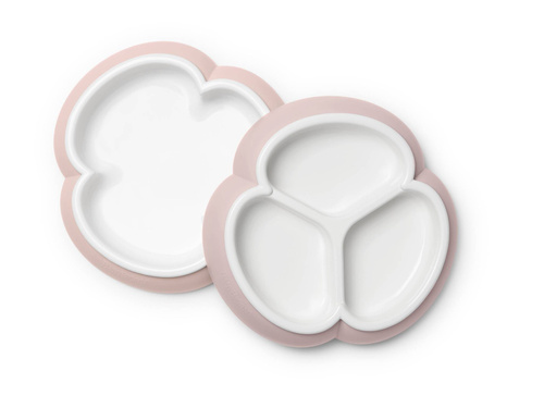 BABYBJÖRN - Baby Plate Set - 2-pack - Powder Pink