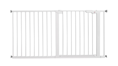 Baby Dan - Premier Safety Gate +  2 extension 7 cm + panel 64,5 cm, white