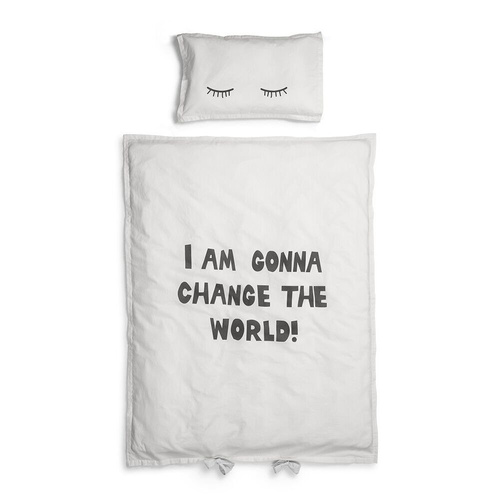 Elodie Details - Crib Bedding Set - Change the World