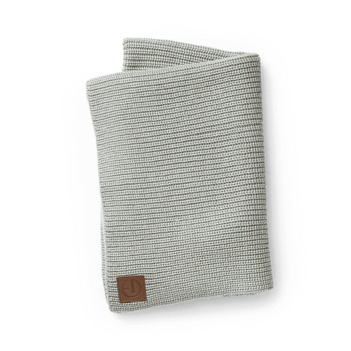 Elodie Details - Wool Knitted Blanket- Mineral Green