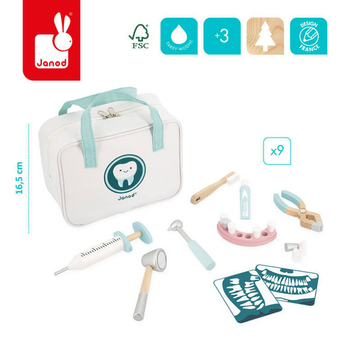 Janod - Dentist's set with accessories 3+