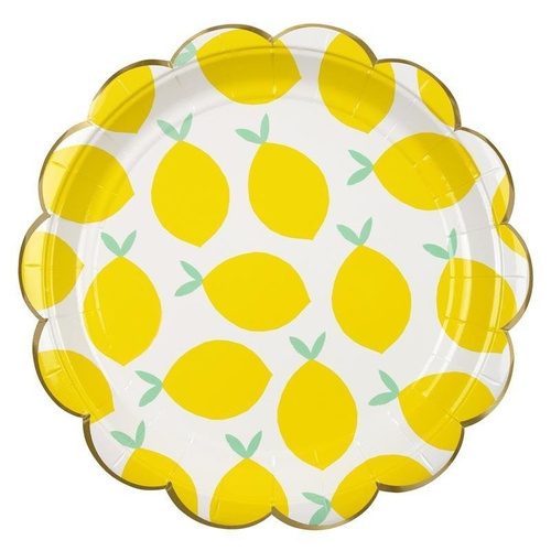 Lemon Plate Lg S/8