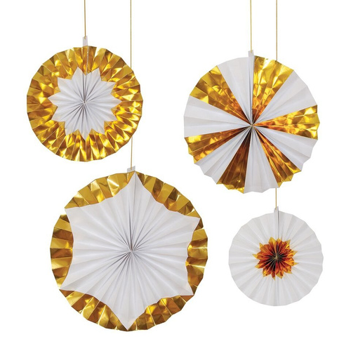 Meri Meri – Giant Gold Foil Pinwheels