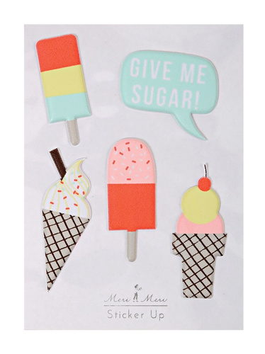 Meri Meri – Ice Creams Stickers