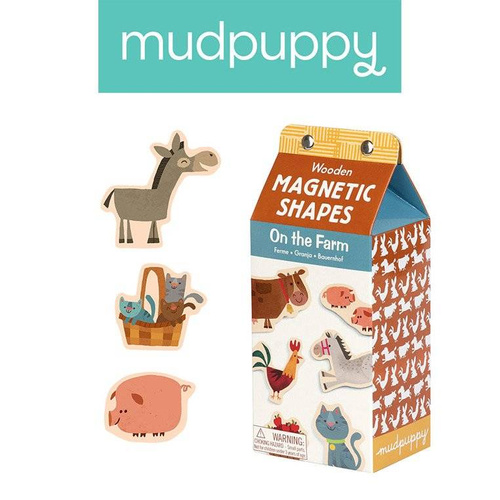Mudpuppy - On the Farm Wooden Magnetic Set