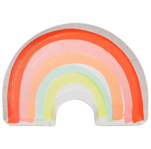 Rainbow Plate Lg S/12