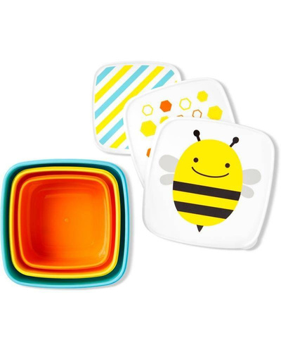 Skip Hop - Zoo Snack Box Set- Bee