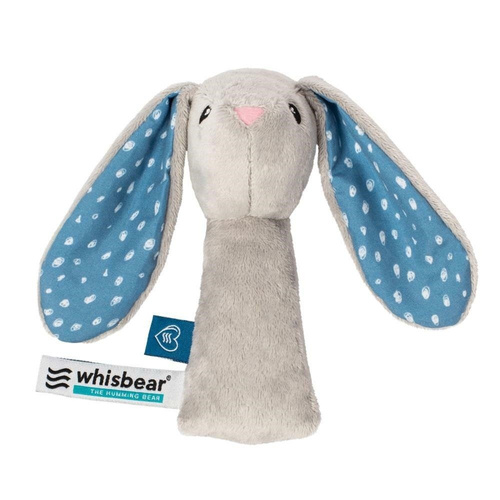 Whisbear - Rattle Bunny (grey)