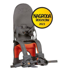 MiniMeis - The Shoulder Carrier - Grey - Orange