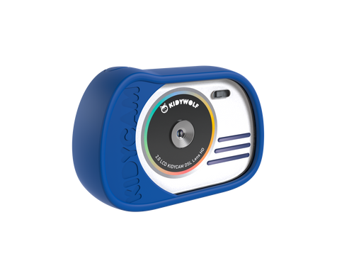 Kidywolf - KIDYCAM - digital camera for children, waterproof, blue
