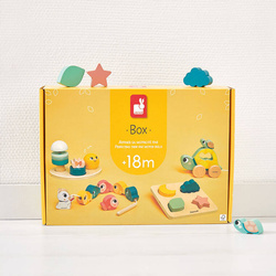 Janod - Set of educational toys Box 18 months
