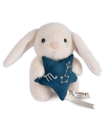 DOUDOU – DOUDOU ASTRO plush rabbit with zodiac sign, Doudou et Compagnie, 12 cm, Scorpio