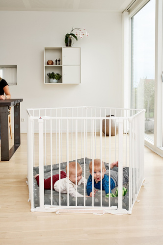 Baby Dan - Park-A-Kid Playpen, white