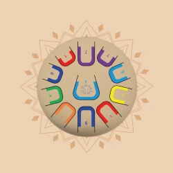 TAMBÚ - large Tambú+ tongue drum, 10", 11 tones, soul serenity
