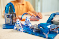 CLEVERCLIXX – Space Mission Pack magnetic tiles – 47 pieces
