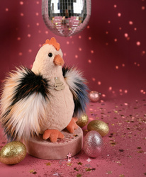 DOUDOU – Poulette plush chicken, Histoire d'Ours, 20 cm, beige