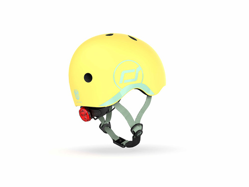 SCOOTANDRIDE - XXS-S helmet for children 1-5 years Lemon