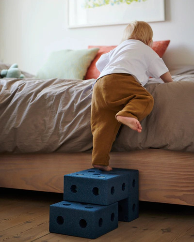 MODU - 3-in-1 Baby Walker - Deep Blue / Sky Blue