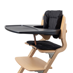 LEANDER - 2-piece cushion for CLASSIC™ and LOUIE™ highchairs, black