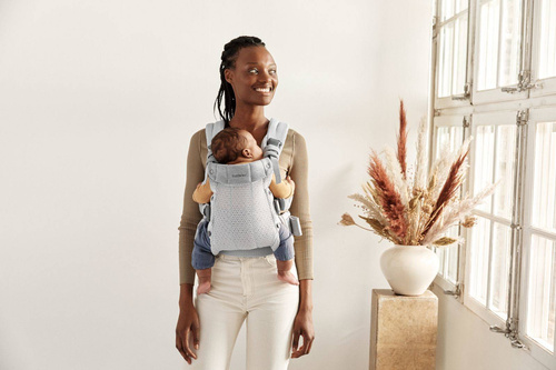 BABYBJORN - Baby Carrier Harmony 3D Mesh, Silver