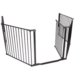 BabyDan - Flex StepFree XXL safety gate, black