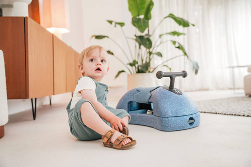 SCOOTANDRIDE - My First Ewolucyjny jeździk pchacz 3w1 6 m+ Steel