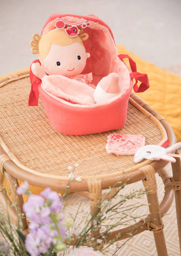 LILLIPUTIENS - Baby doll in a gondola with comfort and a Lena 12m milk bottle +