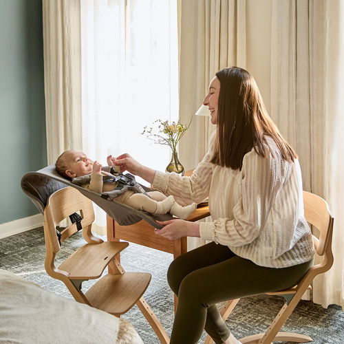LEANDER - Newborn Seat for highchair Louie™ and Classic™, Cool grey