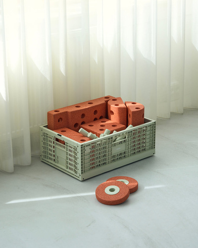 MODU – Storage Basket - Dusty Green