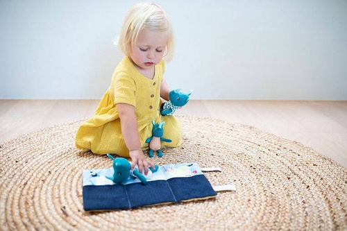 LILLIPUTIENS - Mini - cuddly rhino family with a folding mat Rhino Marius 2 years +