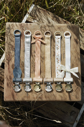 Elodie Details - Pacifier Clip - Stone Silver