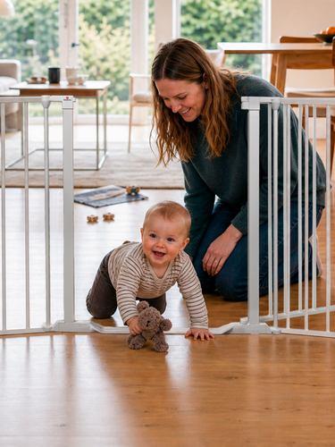 BabyDan - Flex StepFree XXL safety gate, white