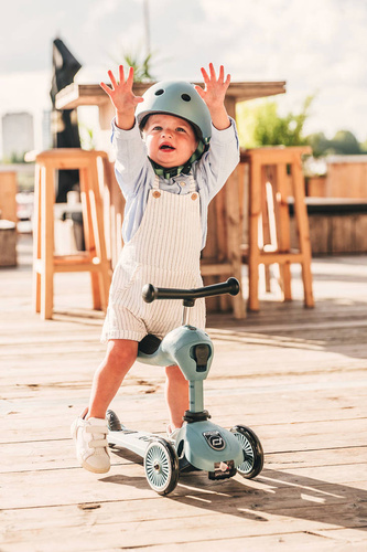 SCOOTANDRIDE - Highwaykick 2in1 Ride and scooter 1-5 years Steel