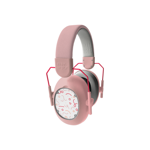 Kidywolf - KIDYNOISE noise-canceling headphones for children, pink