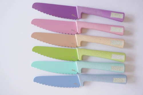 SKÅGFÄ - KLYV Classic Knife for Kids, kaffir lime