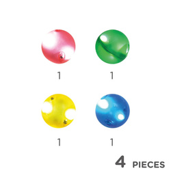 Balls Pack Dazzling Lights - 4 Pieces