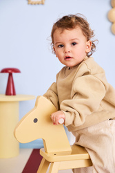 KID'S CONCEPT - rocking horse, honey yellow