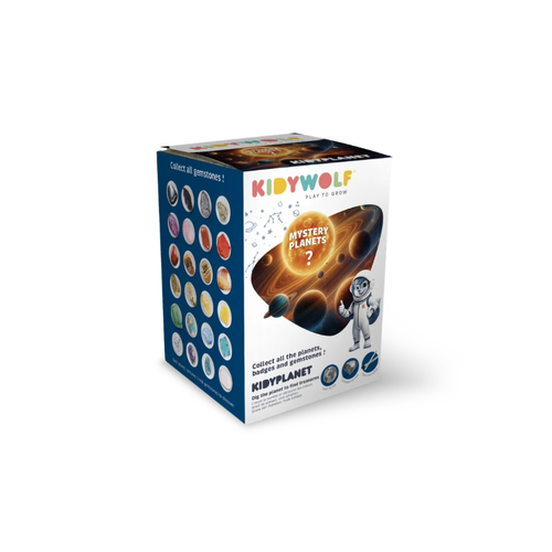 Kidywolf - KIDYPLANET Mysterious Planet – semi-precious stone discovery kit