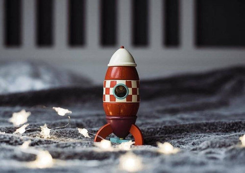 Janod - Wooden magnetic rocket