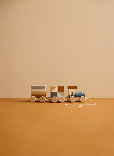 Kid's Concept - Block train brown