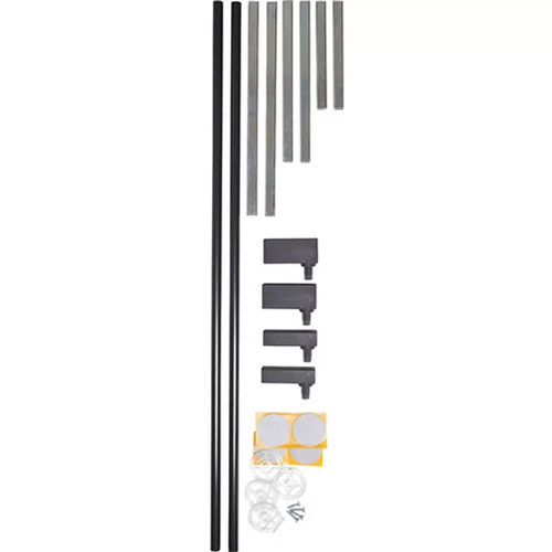 DogSpace - Extension panel for Lassie gate, black (2x7cm)