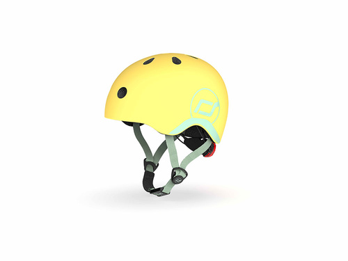 SCOOTANDRIDE - XXS-S helmet for children 1-5 years Lemon